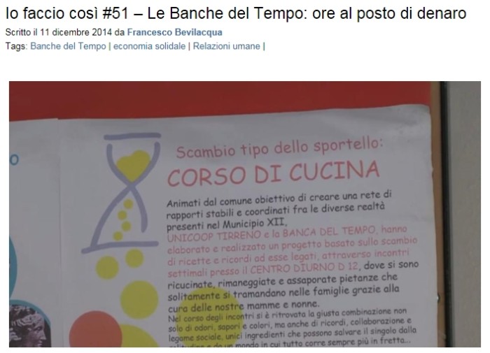Banche tempo